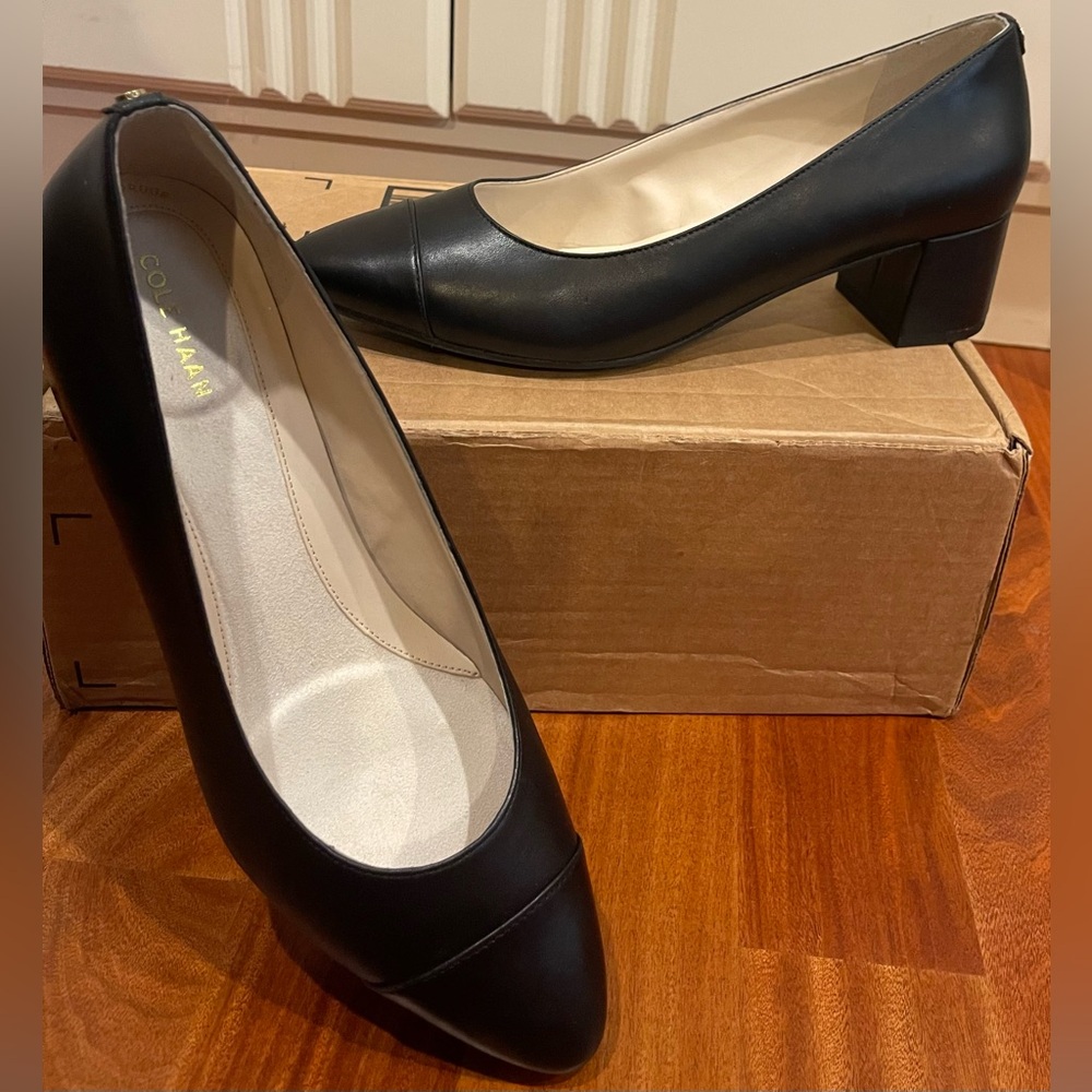 COLE HAAN Women's Go-To Block Heel Pumps STYLE #W16074